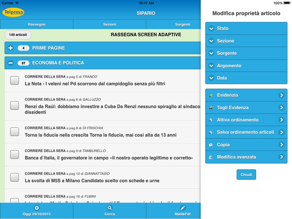 Sipario Mobile screenshot 4