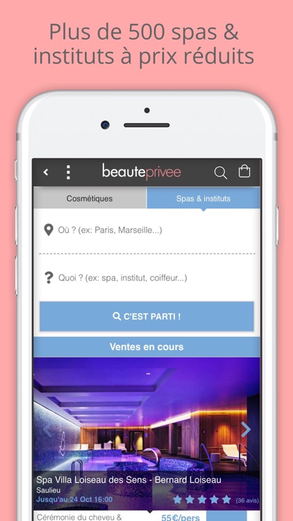 Beauteprivee - Ventes privées