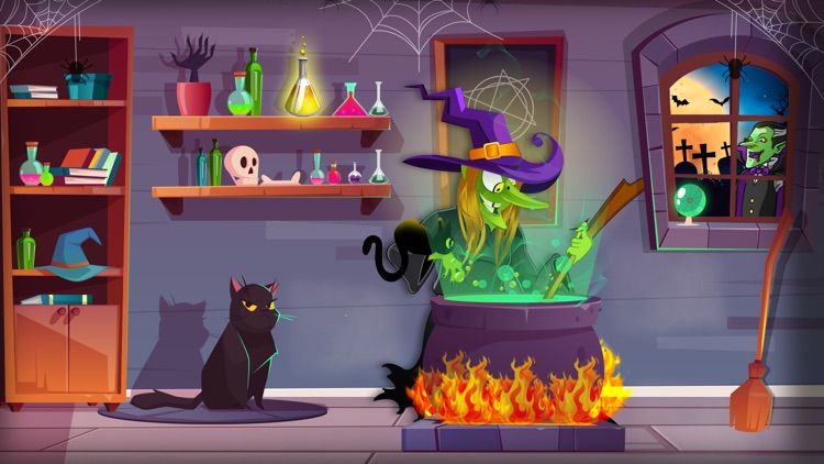 Angry Witch on Scary Run