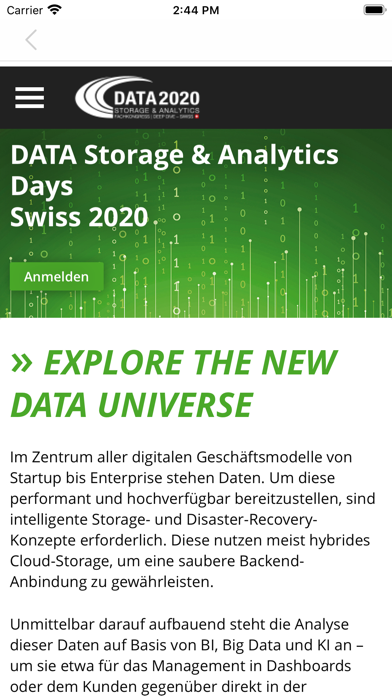 DATA Days – Swiss screenshot 2