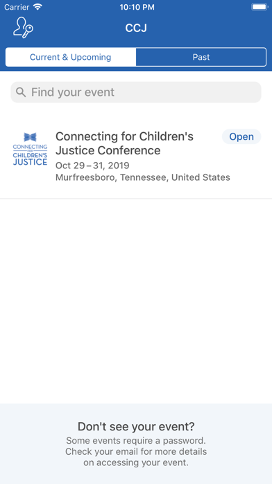 CCJ Conference screenshot 2