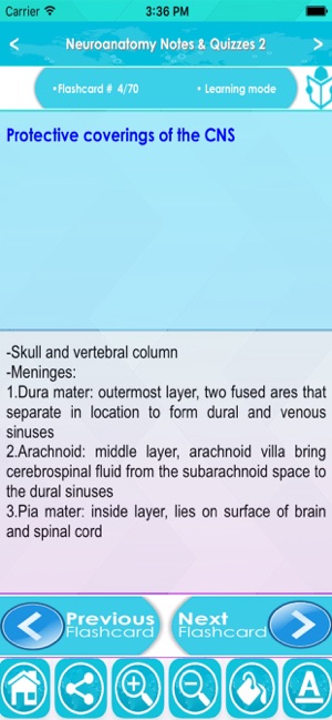 Neuroanatomy Exam Review  :Q&A(圖2)-速報App