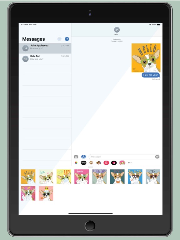 Screenshot #6 pour ArtzyDog Stickers