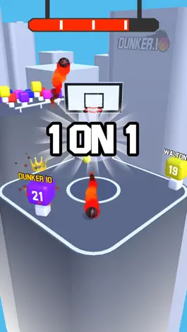 Game screenshot Dunker.io - Basketball Game apk