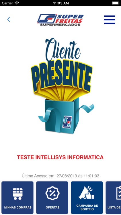 Cliente Presente Super Freitas