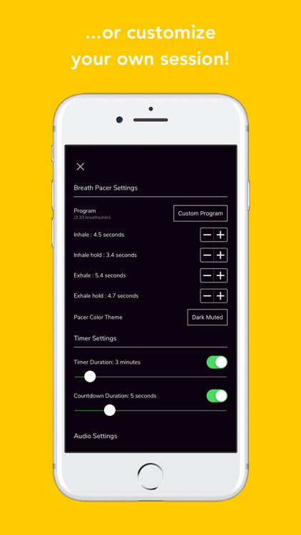 Awesome Breathing: Pacer Timer screenshot-3