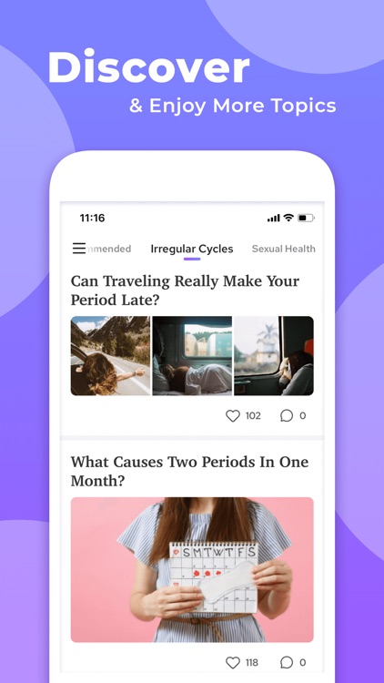 Lunar – Period Tracker & Diary screenshot-3