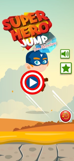 Superhero Jump Gem Adventure(圖4)-速報App