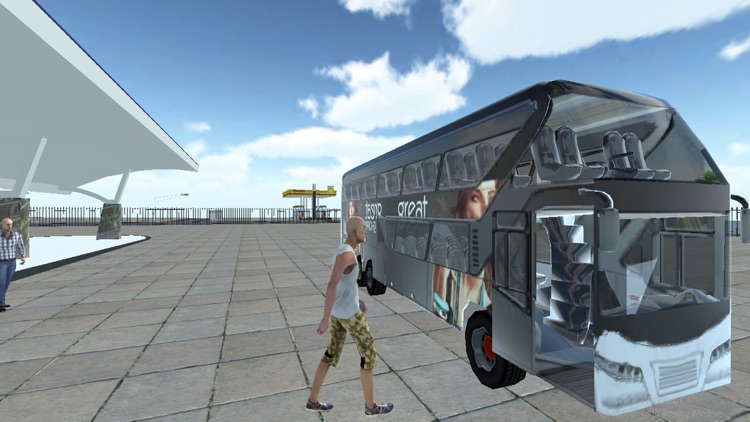 Coach Bus Driving Transporter screenshot-4