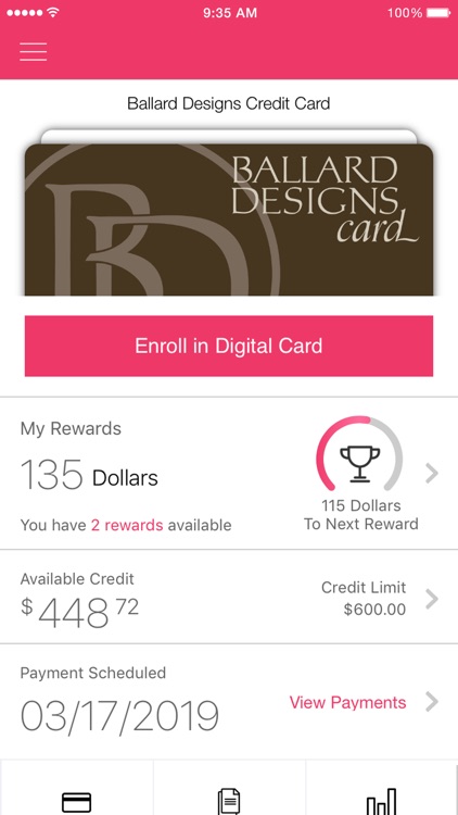 Ballard Designs Credit Card screenshot-4