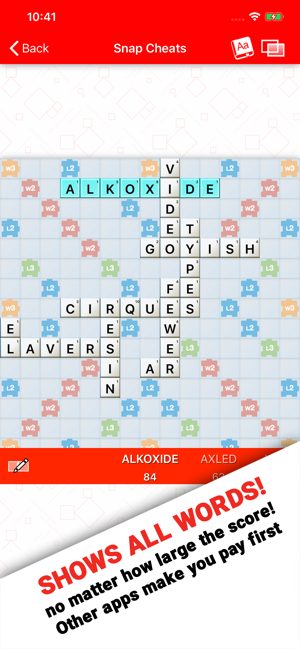 Snap Cheats for Scrabble Go(圖2)-速報App
