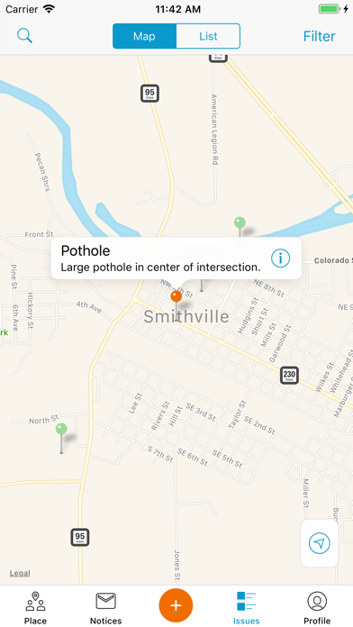 SeeClickFix Smithville screenshot 2