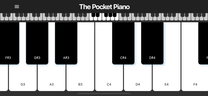 The Pocket Piano