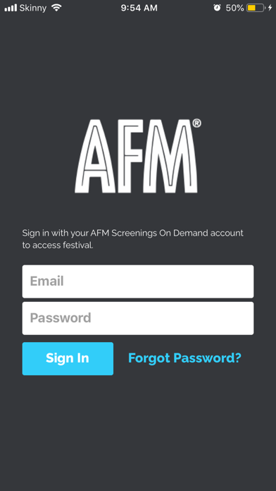 How to cancel & delete AFM Screenings On Demand from iphone & ipad 1