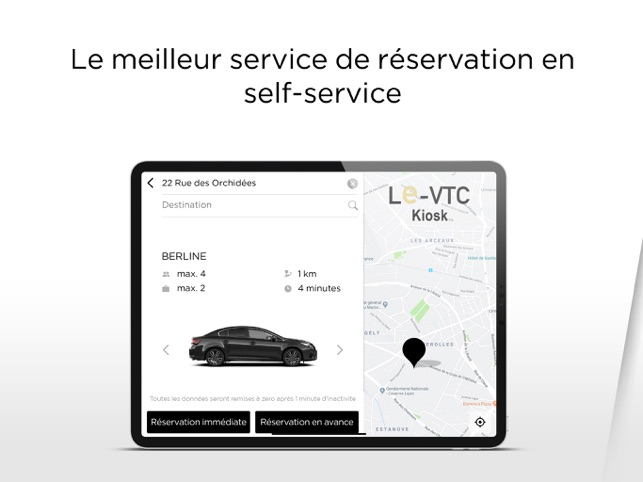 Le-VTC Kiosk