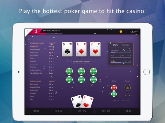 Mississippi Stud Poker screenshot