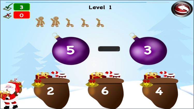 Christmas Math SantaClaus Lite