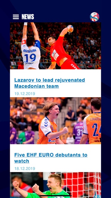 EHF EURO 2020 screenshot 4