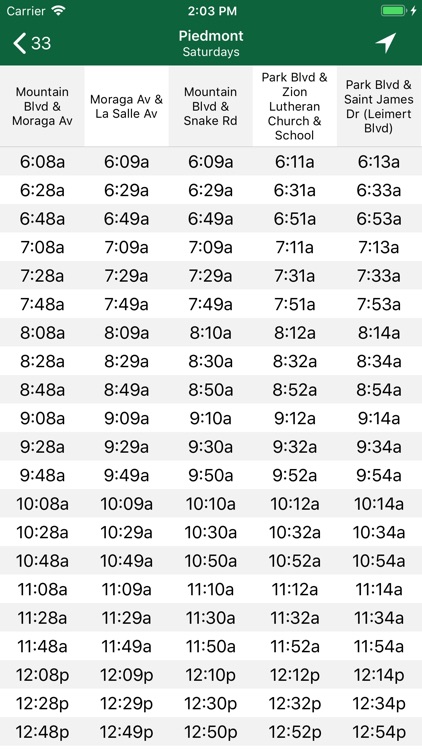 Schedules - AC Transit
