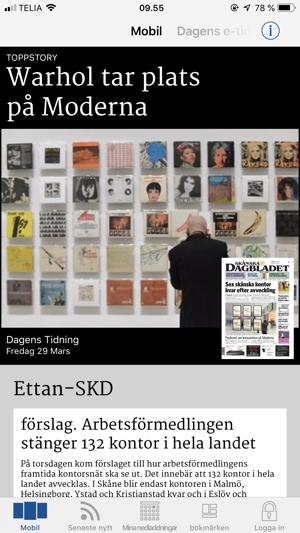 Skånskan e-tidning(圖1)-速報App