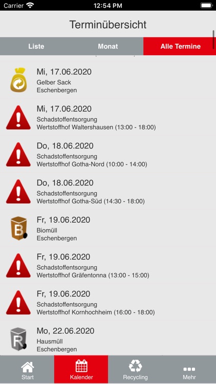 Landkreis Gotha Abfall-App screenshot-3