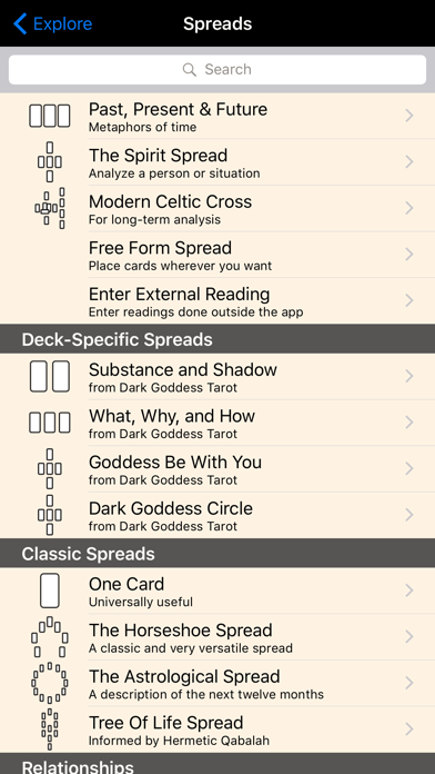 How to cancel & delete Dark Goddess Tarot from iphone & ipad 3