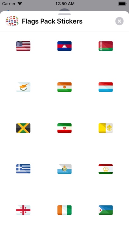 Flags Pack Stickers