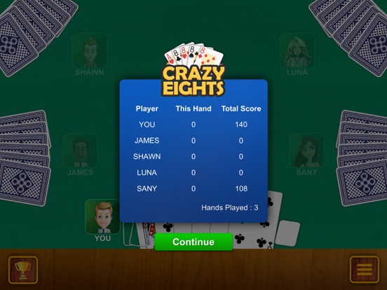 Crazy Eights - Classic Cards screenshot 3