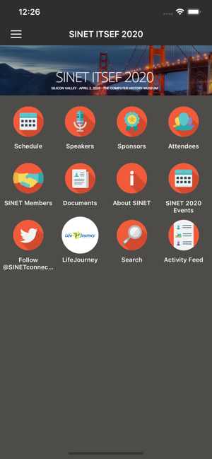 SINET2020(圖3)-速報App