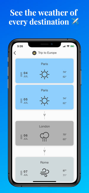 Weather: Traveler live tracker(圖2)-速報App