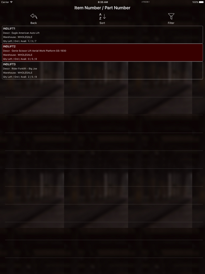 Scanco Acumatica Warehouse