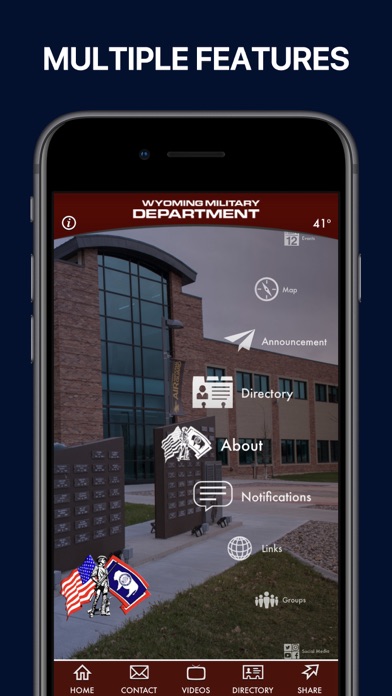 Wyoming Military Department screenshot 2