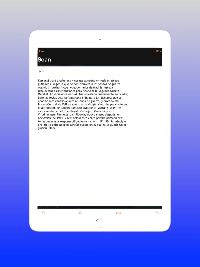 Cam Scanner  Spanish Pro