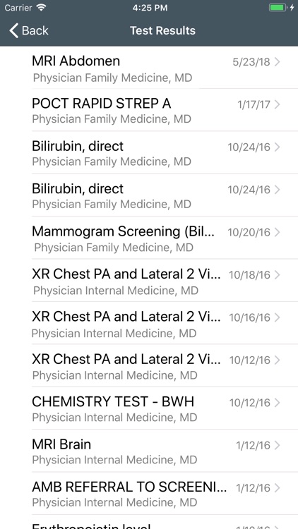 Partners Patient Gateway screenshot-3