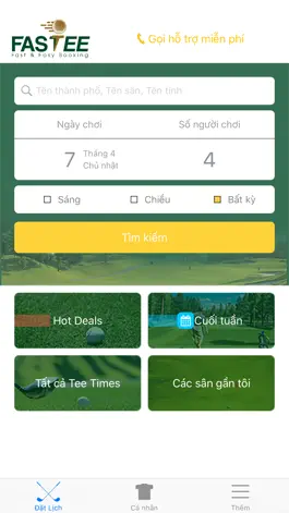 Game screenshot Fastee: Golf Tee Time Booking apk