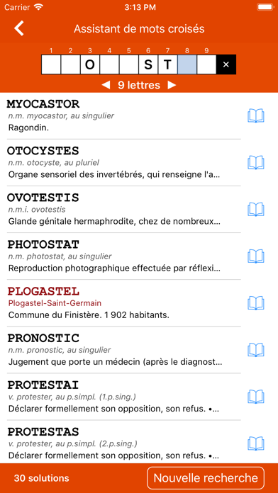 Dictionnaire Le Robert Mobile : 4 en 1 Screenshot 10