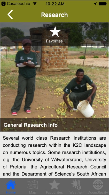 K2C Biosphere Info App