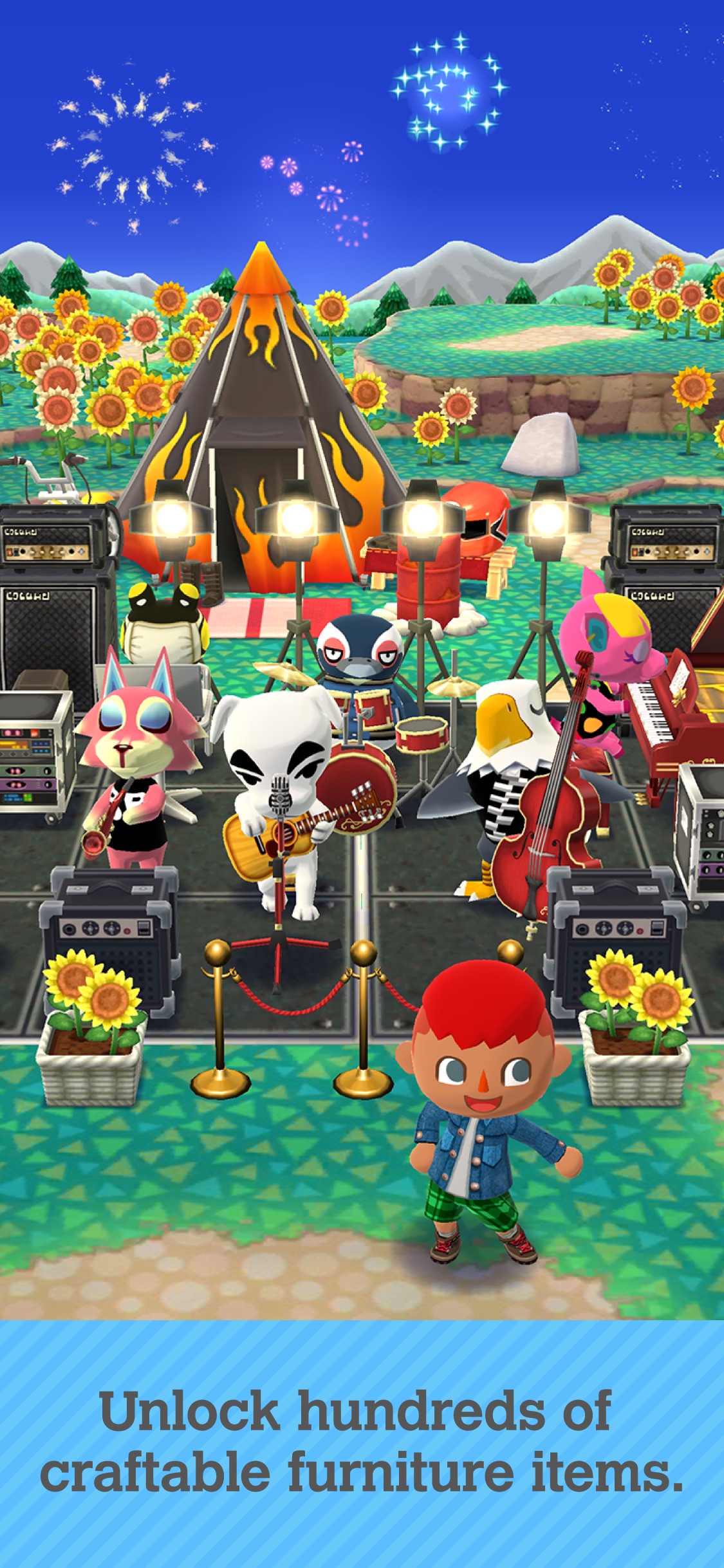 Screenshot do app Animal Crossing: Pocket Camp