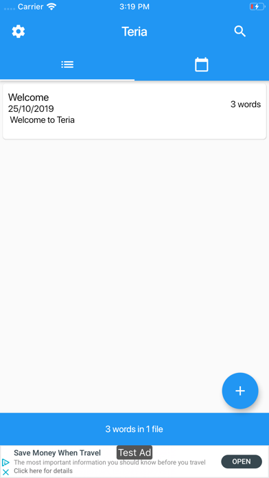 Teria - Write notes quickly screenshot 2