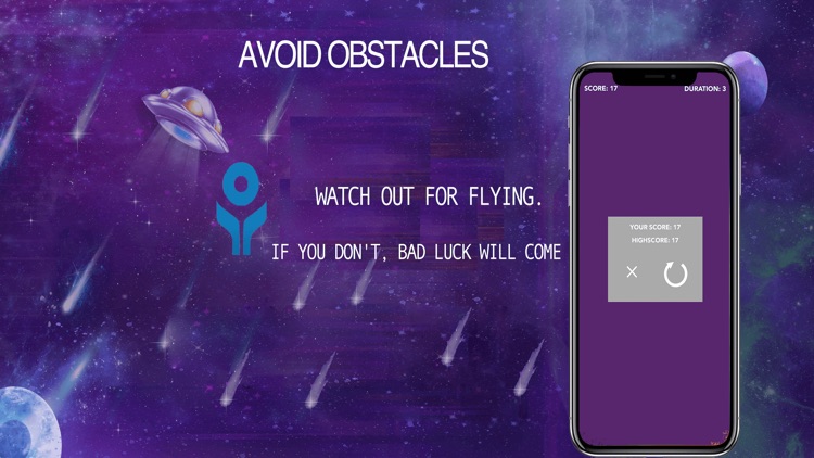 Avoid Obstacles-ship fly screenshot-3