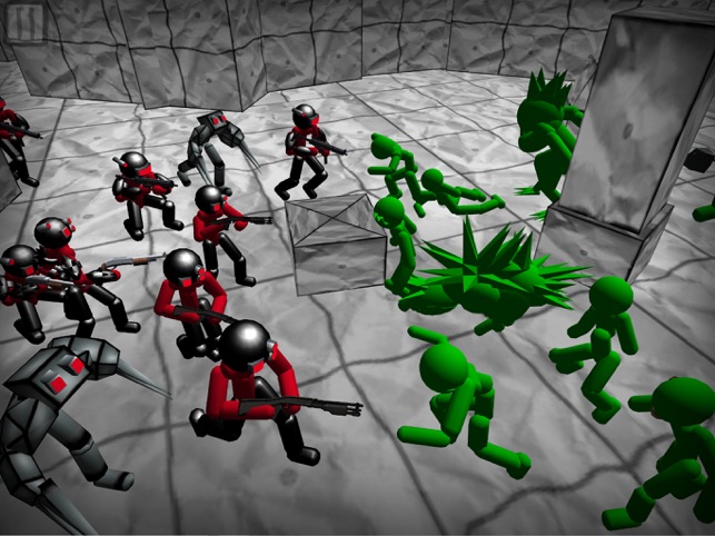 Battle Sim: Stickman Zombie