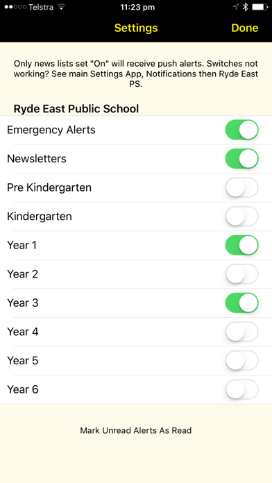 How to cancel & delete Ryde East Public School from iphone & ipad 3