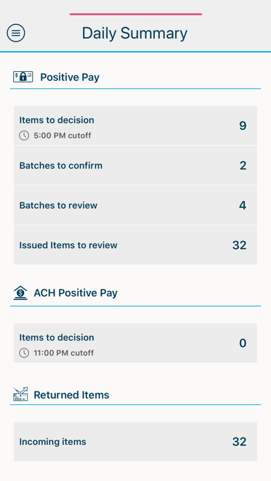 How to cancel & delete Vectra Bank Positive Pay from iphone & ipad 1