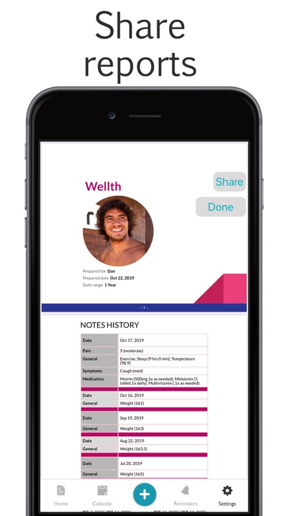 Wellth Health Tracker screenshot-9