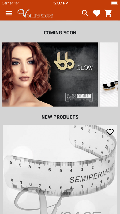 Visage Cosmetic Online Shop screenshot 3