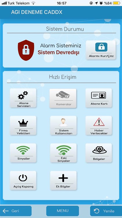 Güvencem Alarm Sinyal Takibi