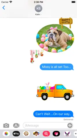 Game screenshot Happy Easter Emoji Stickers apk