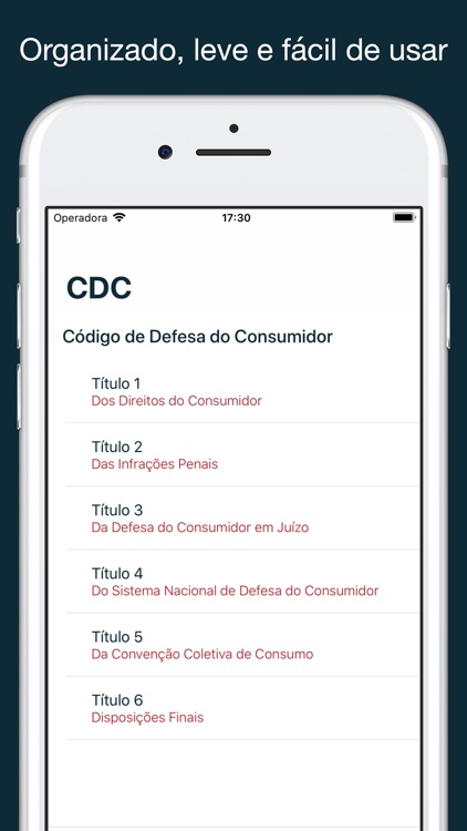 CDC - Código Defesa Consumidor