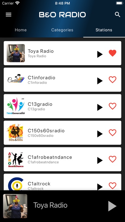 B and O Radio