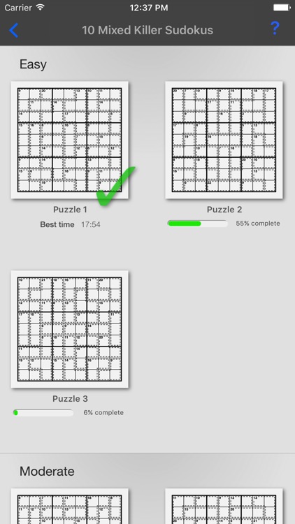 Killer Sudoku + by James Gibbs